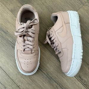 Nike Air Force 1 Women's Pink Sneakers 7